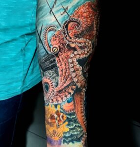 tattoo de animal polvo