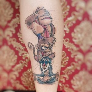 tattoo de macacos