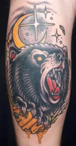 tattoo de urso