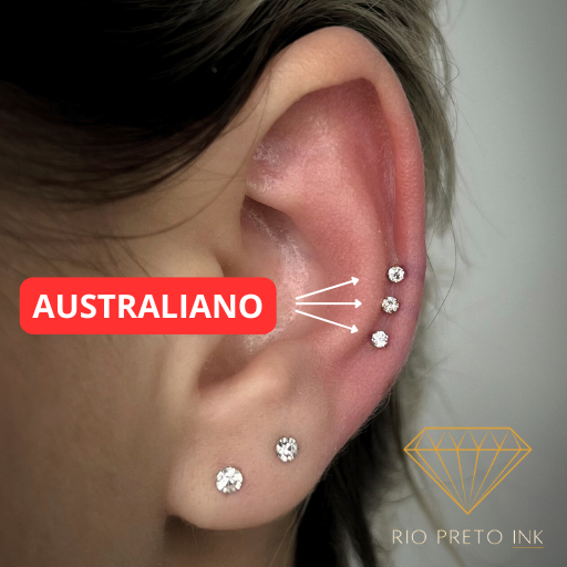 TUDO SOBRE PIERCINGS NA CARTILAGEM DA ORELHA: HELIX PIERCING