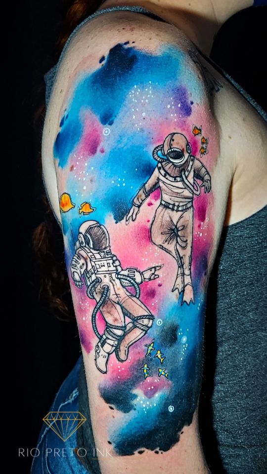 tattoo-astronauta-aquarela