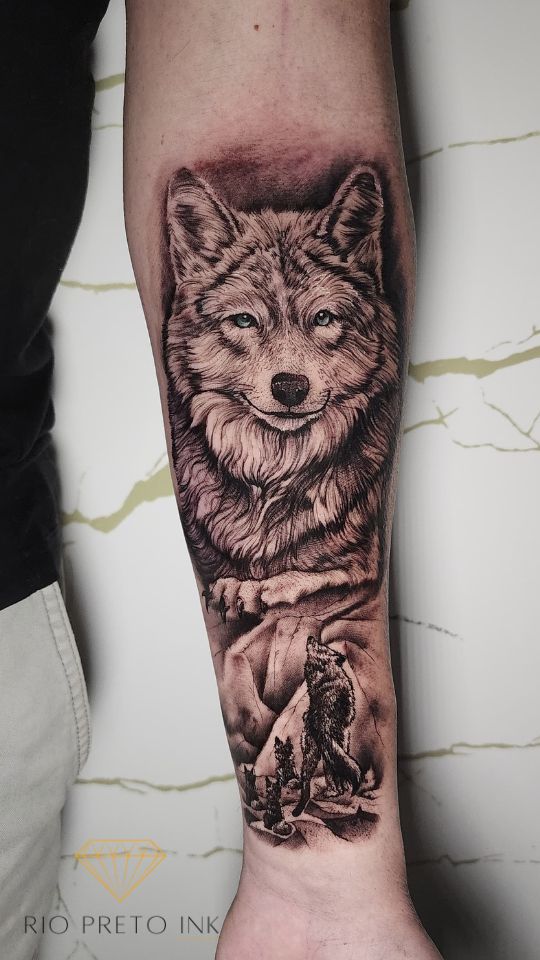 tattoo-lobo-realista
